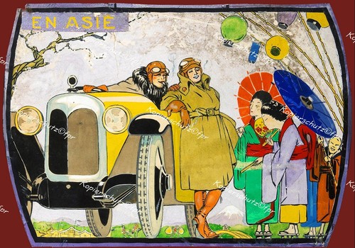Plakat auto oldtimer - plakat,
