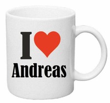 Kaffeetasse I Love Andreas