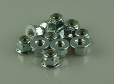 Kart Rennkart Kartteile Radmutter M8 SW 13 selbstsichernd Nyloc 12 Stück