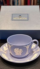 Wedgwood blau-weiße