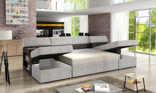 Design ecksofa markos - markos, u-form