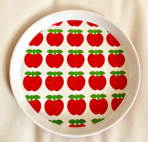 Vintage tablett apfel pop - apfel,