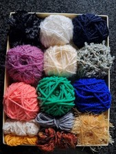 120 gr. Wolle, Wollreste,