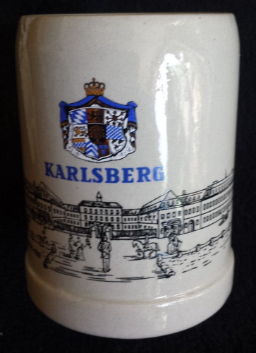 Bierkrug brauerei karlsberg - bierkrug,
