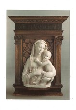 AK Ansichtskarte / Kunst / Luca della Robbia - Madonna mit dem Apfel
