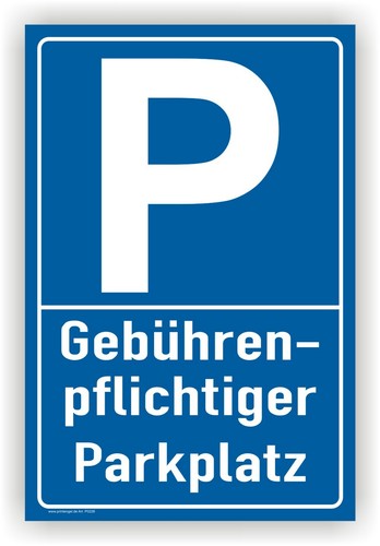 Gebührenpflichtiger,Parkplatz