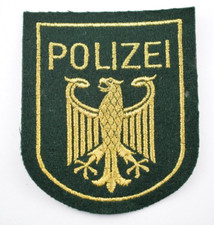 Ärmelabzeichen Polizei BGS Bundesgrenzschutz Aufnäher Patch Uniform Bundespol