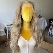 Long Wavy Mischblond Für