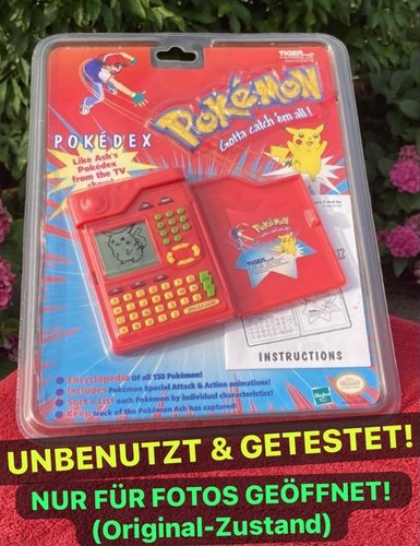 Pokemon pokedex tiger - pokemon, 1998