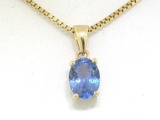 Tansanit Anhänger 585