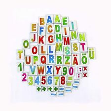 Magnetbuchstaben und Zahlen