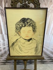 Zeichnung KIND Portrait auf