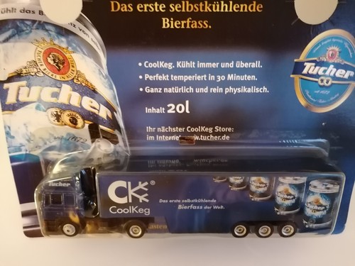 Tucher werbetruck man - tucher, 1:87