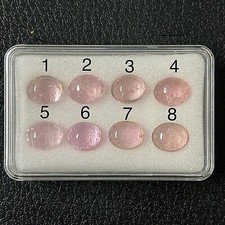 1 Stück Rosa Turmalin Oval