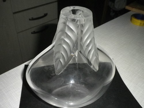 Lalique kristall vase - lalique,
