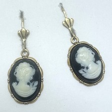 Edle Gablonzer Gemmen-Ohrringe