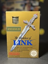 NINTENDO NES | ZELDA I THE ADVENTURE OF LINK IN OVP + ANLEITUNG || GUTER ZUSTAND