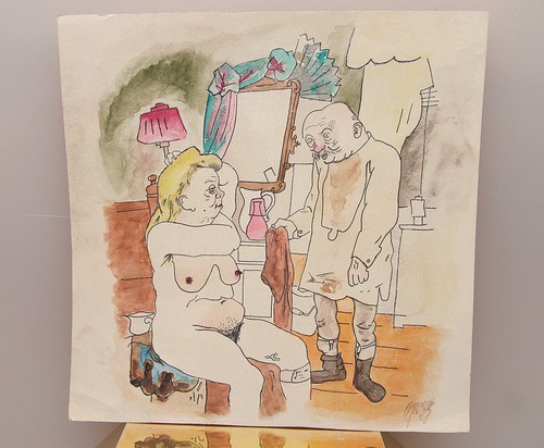 George grosz pappi und - und, mammi
