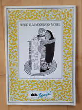 Ulrich Müller & Martin N. Kunz - Wege zum modernen Möbel. (dds Spezial, 1986)