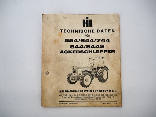 Ihc 554 644 744 844 - ihc,