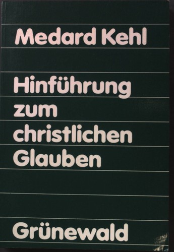 Hinführung zum christlichen