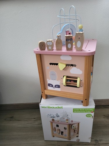 Vertbaudet motorikwürfel rosa - vertbaudet,