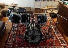1989 ca Sonor Performer Shellset: Snare 4 Toms und Base Chance auf Full Set 
