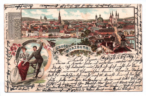 Litho gruss aus - litho, würzburg