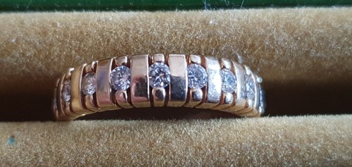 Gelbgoldring 14k mit - gelbgoldring,