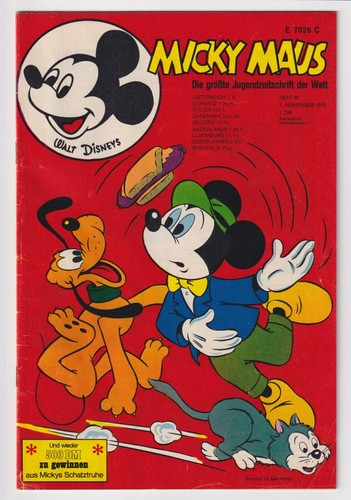 Micky maus 1970 heft mit - heft,