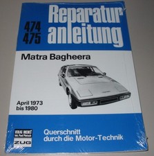 Reparaturanleitung Matra Bagheera Baujahre April 1973 bis 1980 Bucheli Buch NEU!
