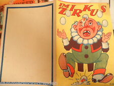 20450 im Zirkus Reklame Bilderbuch 1930 Werbeheft