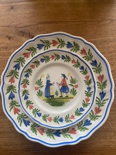 Bretagne  Longchamp Locron France Fayence Keramik Französisches Geschirr SAMMLER