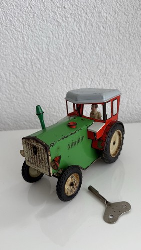 Ddr spielzeug traktor veb - ddr,