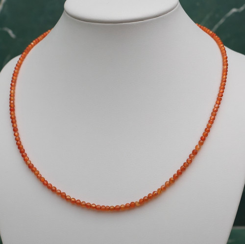 Edelsteinkette rot achat - edelsteinkette,