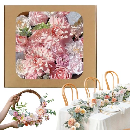 Exklusives seidenrosen bouquet - seidenrosen,