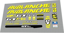1992 gt avalanche yellow DECAL