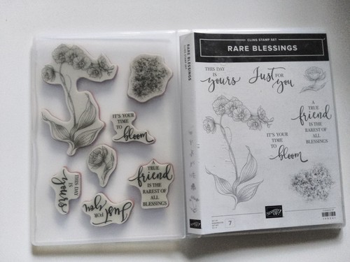 Stampin stempelset rare - up,