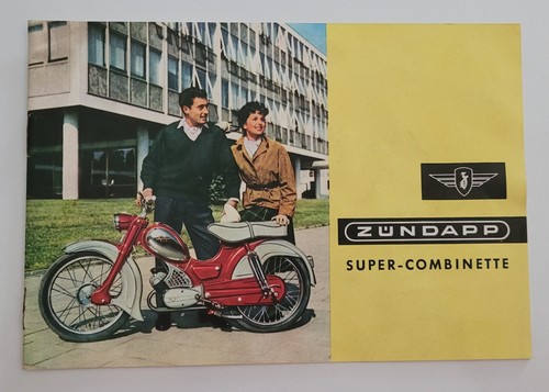 Zündapp moped prospekt - moped,