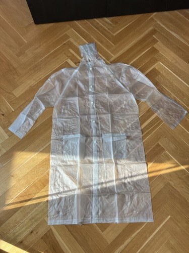 Vintage transparent regenjacke - vintage,