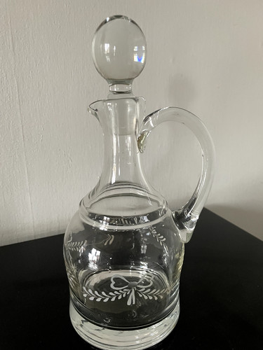 Vintage schöne glas karaffe - schöne,