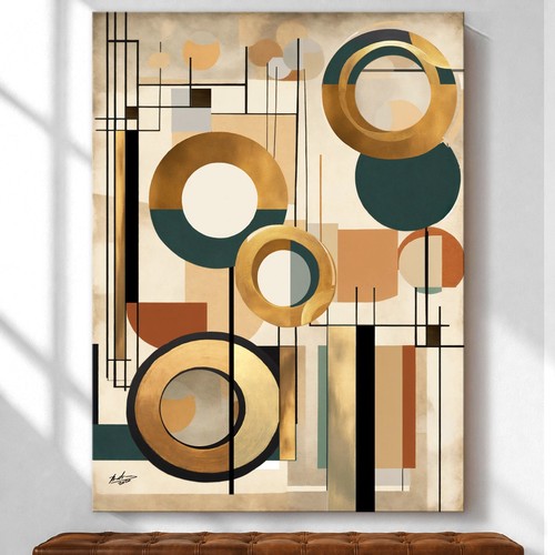 Leinwandbild xxl geometrisch - leinwandbild,