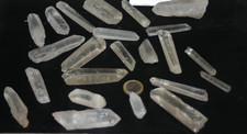 Bergkristall Spitzen Quarz-