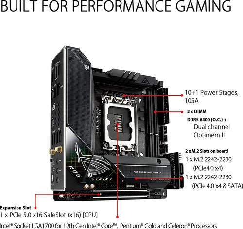 Asus rog strix z690 - strix, gaming