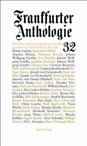 Frankfurter anthologie buch - anthologie,