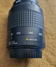 Objektiv Canon Zoom Lens EF 80-200mm 1:4.5-5.6 - Canon EOS - Zustand gut
