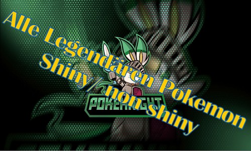 Alle legendären pokemon - alle,