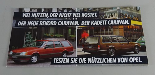 Prospekt broschüre opel - prospekt,