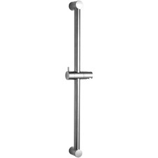 Edelstahl Duschstange 60cm verstellbar Chrom Duschhalter Wandmontage