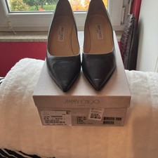 Jimmy Choo 39 Pumps KID Lether Dusk, blaugrau